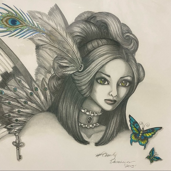 3 Fairy Dust Images Steampunk by Charity Dauenhauer Fine Art Print Drawing New - Picture 7 of 16